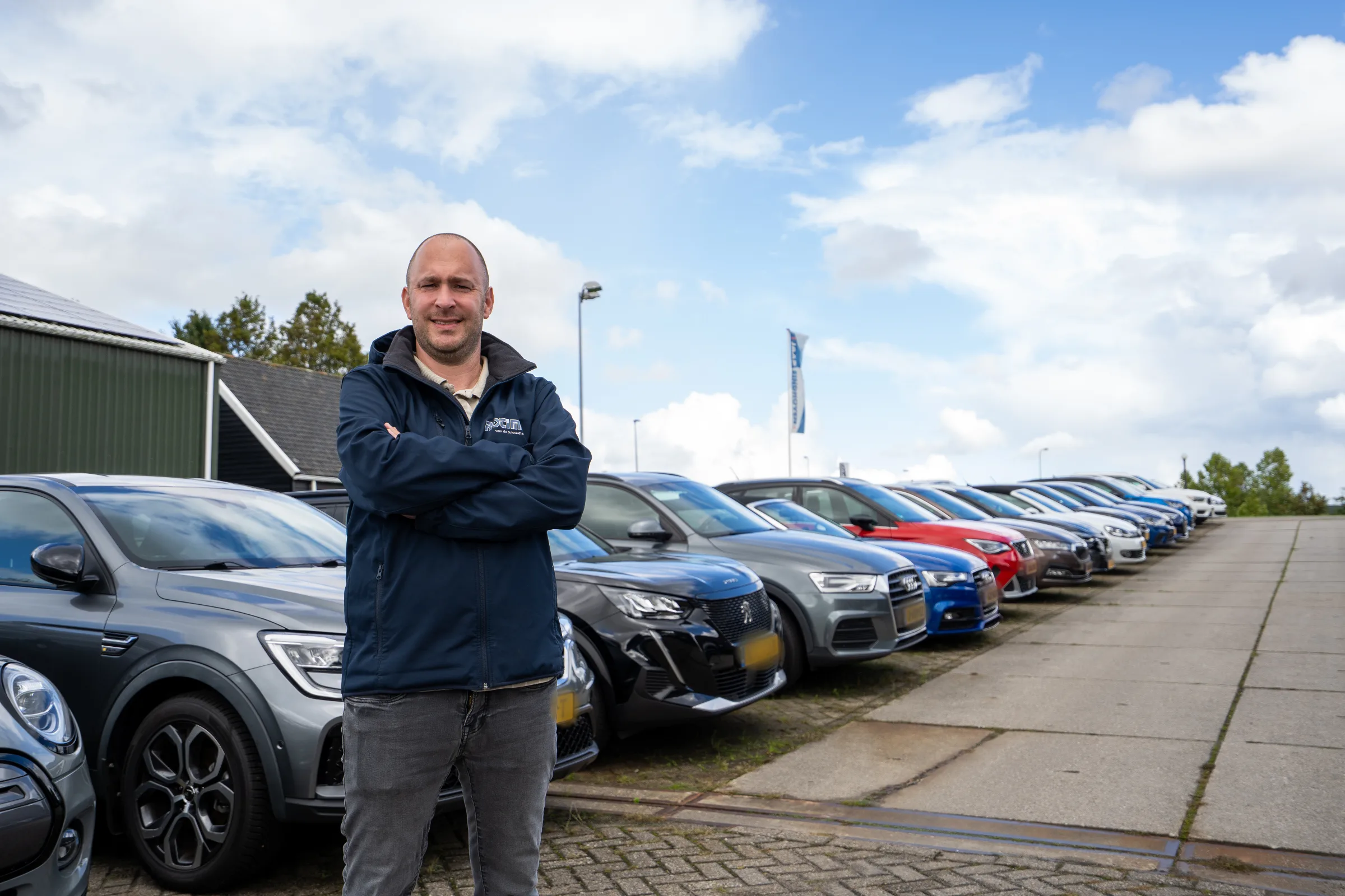 Tim tussen de voorraad van Rotima